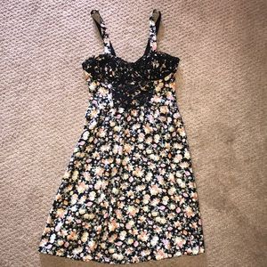 Jessica Simpson floral skater dress